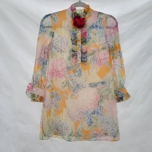 GUCCI SS17 Organza Dress Size 12 NEW WITH TAGS